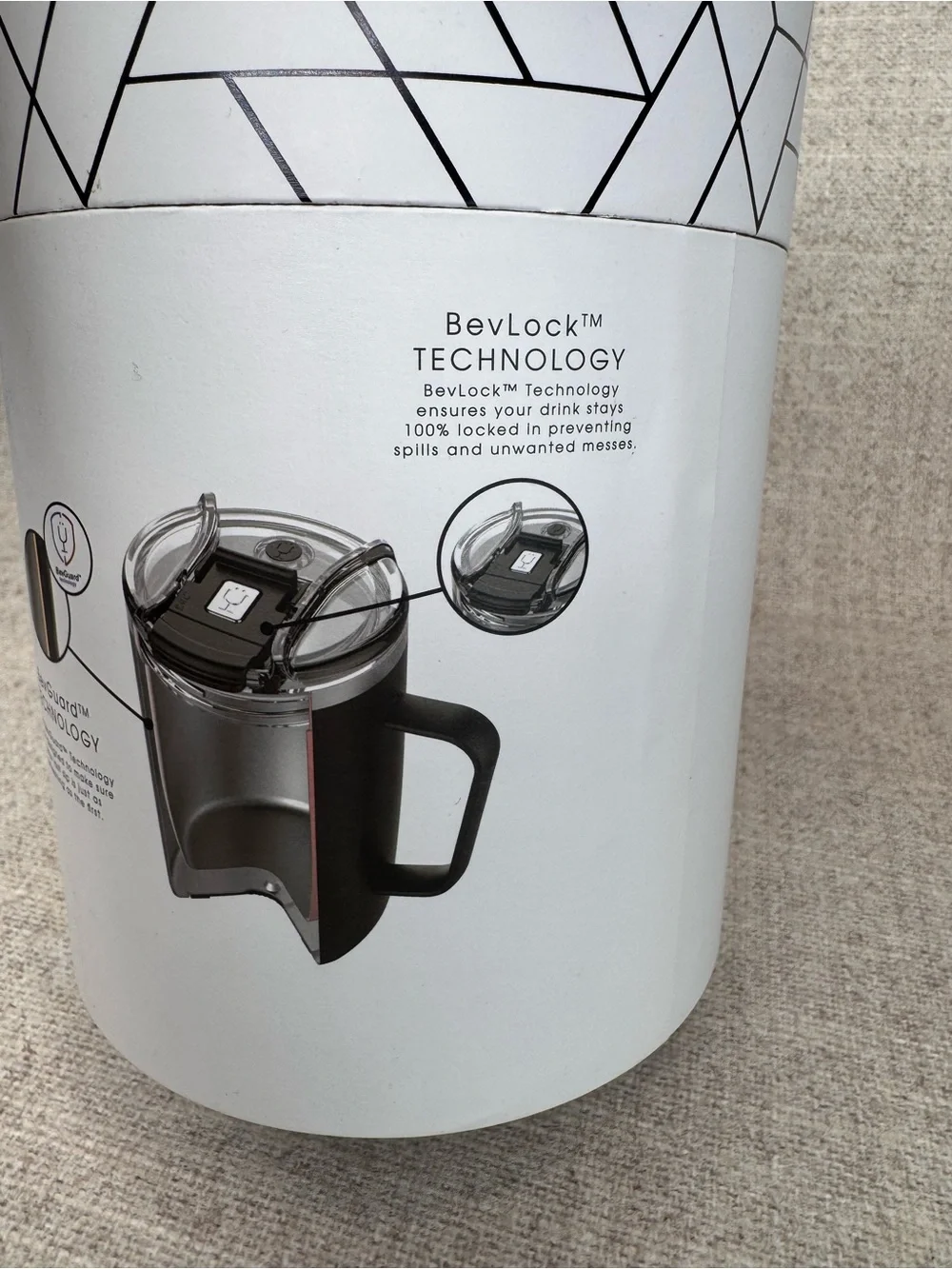 New Brumate Toddy Coffee Mug 16 oz insulated coffee cup leakproof lid wood grain